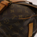 LOUIS VUITTON Monogram Saumur 43 Shoulder Bag M42252 LV Auth 140441-16