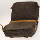 LOUIS VUITTON Monogram Saumur 43 Shoulder Bag M42252 LV Auth 140441-19