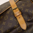 LOUIS VUITTON Monogram Saumur 43 Shoulder Bag M42252 LV Auth 140441-20