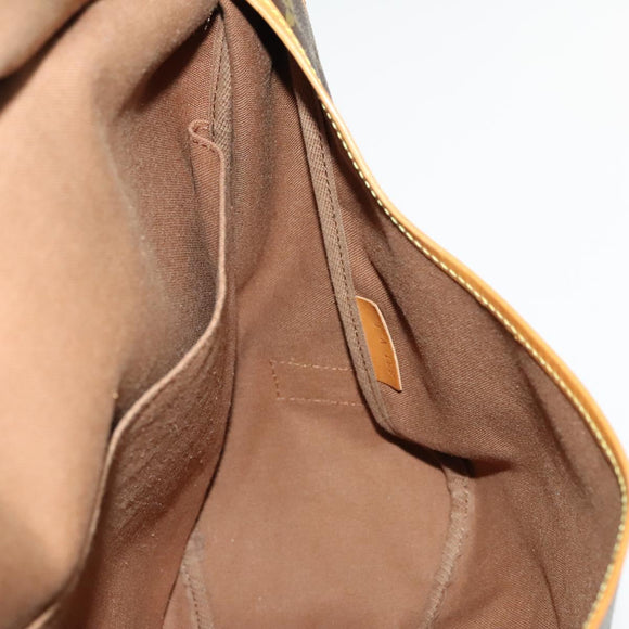 LOUIS VUITTON Monogram Saumur 43 Shoulder Bag M42252 LV Auth 140441