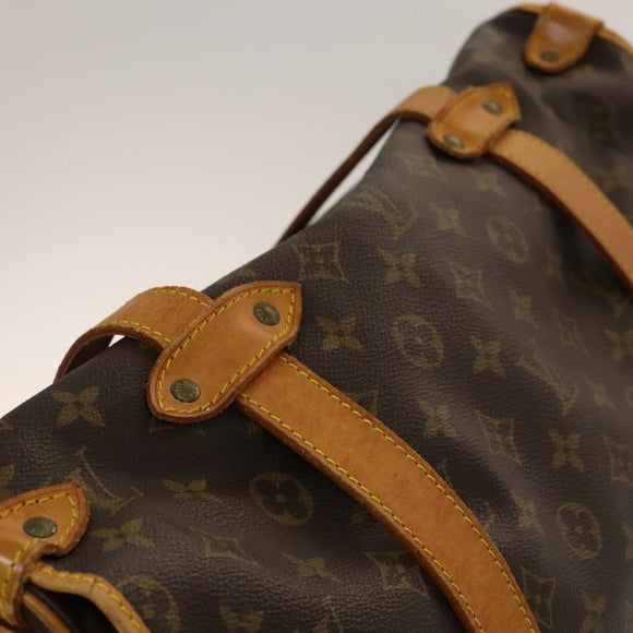 LOUIS VUITTON Monogram Saumur 43 Shoulder Bag M42252 LV Auth 140441