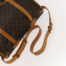 LOUIS VUITTON Monogram Saumur 43 Shoulder Bag M42252 LV Auth 140441-7