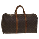 LOUIS VUITTON Monogram Keepall 50 Boston Bag M41426 LV Auth 140450-1