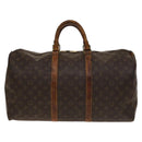 LOUIS VUITTON Monogram Keepall 50 Boston Bag M41426 LV Auth 140450-13