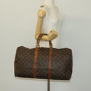 LOUIS VUITTON Monogram Keepall 50 Boston Bag M41426 LV Auth 140450-22