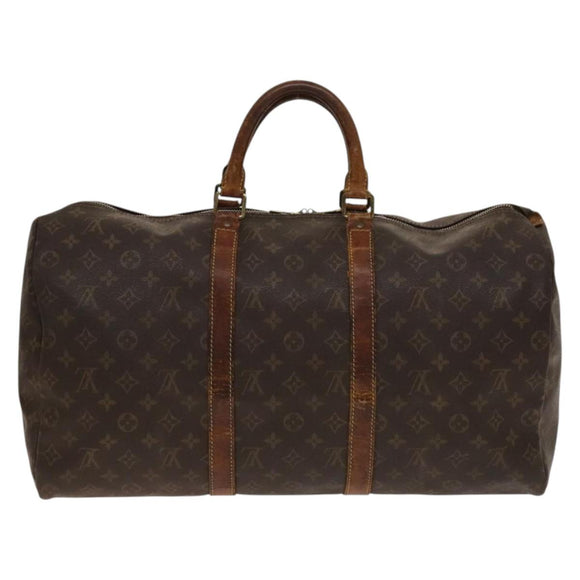 LOUIS VUITTON Monogram Keepall 50 Boston Bag M41426 LV Auth 140450