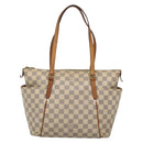 LOUIS VUITTON Damier Azur Totally PM Tote Bag N51261 LV Auth 140455-13