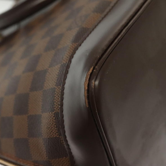 LOUIS VUITTON Damier Ebene Alma Hand Bag N51131 LV Auth 140459