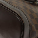 LOUIS VUITTON Damier Ebene Alma Hand Bag N51131 LV Auth 140459-13