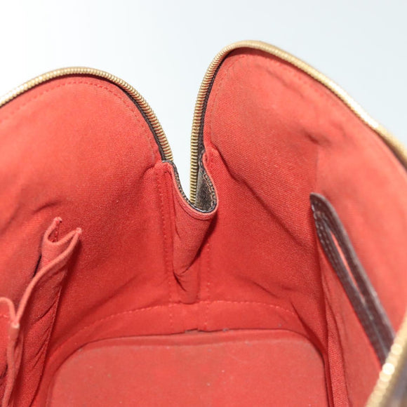 LOUIS VUITTON Damier Ebene Alma Hand Bag N51131 LV Auth 140459