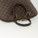 LOUIS VUITTON Damier Ebene Alma Hand Bag N51131 LV Auth 140459-6