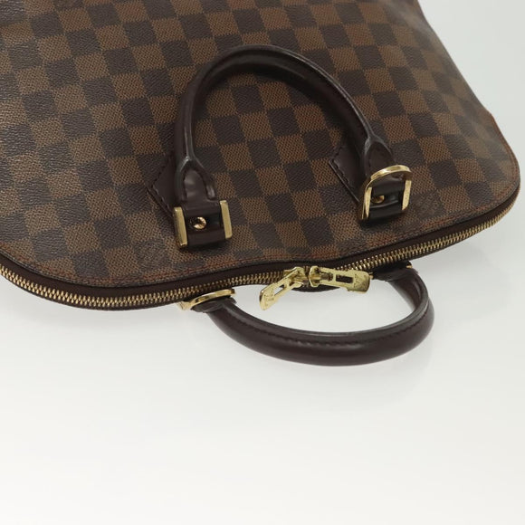 LOUIS VUITTON Damier Ebene Alma Hand Bag N51131 LV Auth 140459
