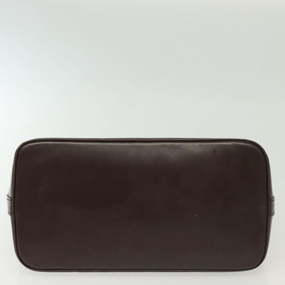 LOUIS VUITTON Damier Ebene Alma Hand Bag N51131 LV Auth 140459