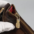 LOUIS VUITTON Damier Ebene Bloomsbury PM Shoulder Bag N42251 LV Auth 140460-16