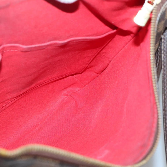 LOUIS VUITTON Damier Ebene Bloomsbury PM Shoulder Bag N42251 LV Auth 140460