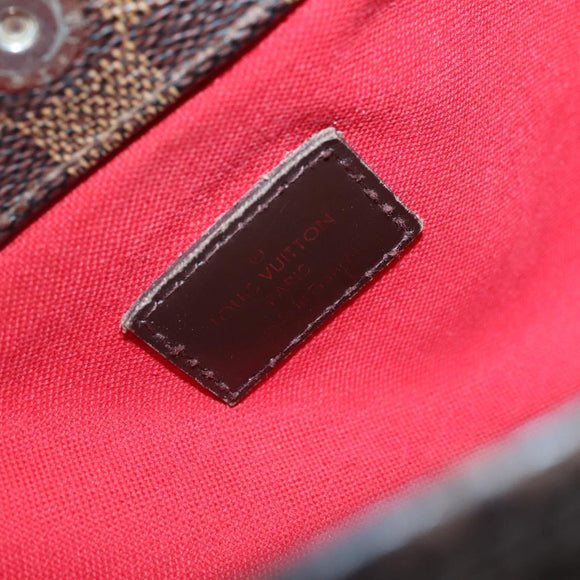 LOUIS VUITTON Damier Ebene Bloomsbury PM Shoulder Bag N42251 LV Auth 140460