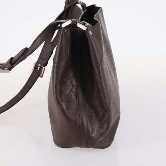 LOUIS VUITTON Epi Mandala MM Shoulder Bag Mocha M5889D LV Auth 140461