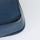 LOUIS VUITTON Epi Cartouchiere MM Shoulder Bag Blue M52245 LV Auth 140462-18