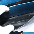 LOUIS VUITTON Epi Cartouchiere MM Shoulder Bag Blue M52245 LV Auth 140462-10