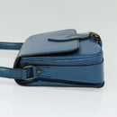 LOUIS VUITTON Epi Cartouchiere MM Shoulder Bag Blue M52245 LV Auth 140462-3