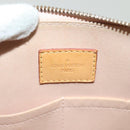 LOUIS VUITTON Monogram Vernis Alma PM Hand Bag Rose Angelique M90062 Auth 140466-20