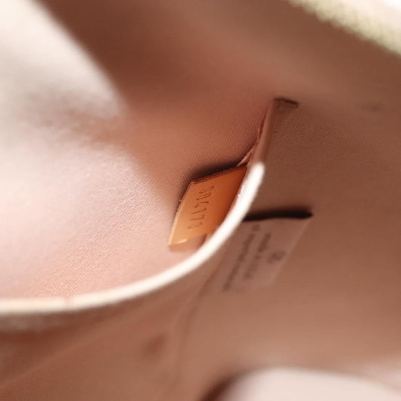 LOUIS VUITTON Monogram Vernis Alma PM Hand Bag Rose Angelique M90062 Auth 140466