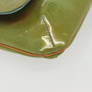 LOUIS VUITTON Monogram Vernis Thompson Street Bag Baby Blue M91009 Auth 140467-15