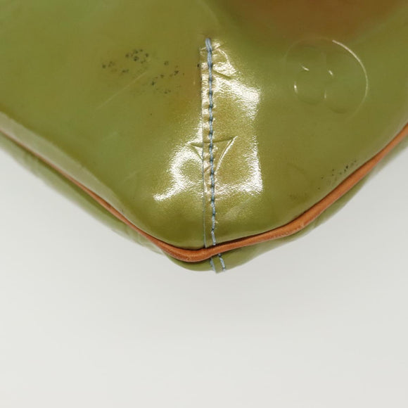 LOUIS VUITTON Monogram Vernis Thompson Street Bag Baby Blue M91009 Auth 140467