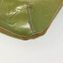 LOUIS VUITTON Monogram Vernis Thompson Street Bag Baby Blue M91009 Auth 140467-18