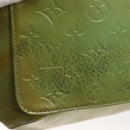 LOUIS VUITTON Monogram Vernis Thompson Street Bag Baby Blue M91009 Auth 140467-8