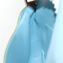 LOUIS VUITTON Monogram Vernis Thompson Street Bag Baby Blue M91009 Auth 140467-21