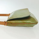 LOUIS VUITTON Monogram Vernis Thompson Street Bag Baby Blue M91009 Auth 140467-4