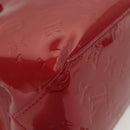 LOUIS VUITTON Monogram Vernis Reade PM Hand Bag Pomme D'amour M91990 Auth 140468-9