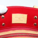 LOUIS VUITTON Monogram Vernis Reade PM Hand Bag Pomme D'amour M91990 Auth 140468-10