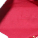 LOUIS VUITTON Monogram Vernis Reade PM Hand Bag Pomme D'amour M91990 Auth 140468-11