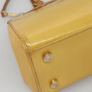 LOUIS VUITTON Monogram Vernis Blair MM Bag 2way Beige poodle M91755 Auth 140469-17