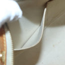 LOUIS VUITTON Monogram Vernis Blair MM Bag 2way Beige poodle M91755 Auth 140469-24