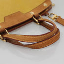 LOUIS VUITTON Monogram Vernis Blair MM Bag 2way Beige poodle M91755 Auth 140469-7