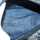 GUCCI GG Supreme Boston Bag PVC Navy Gold 40 02 007 Auth 140470-10