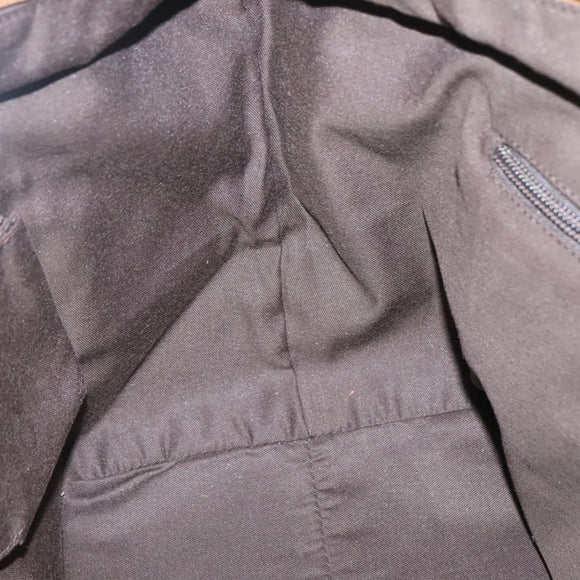 GUCCI GG Canvas GG Crystal Tote Bag Coated Canvas Gold 131230 Auth 140471