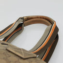GUCCI GG Canvas GG Crystal Tote Bag Coated Canvas Gold 131230 Auth 140471-8