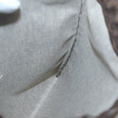 CELINE Macadam Canvas Pouch PVC Leather Brown Gold Auth 140474-12