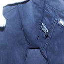 HERMES Fourre Tout MM Hand Bag Canvas Navy Auth 140478-19