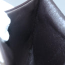 Christian Dior Trotter Canvas Clutch Bag Brown Gold Auth 140480-19