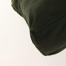 PRADA Hand Bag Nylon 2Set Green Khaki Auth 140484-16