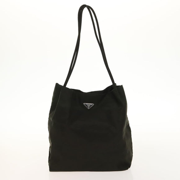 PRADA Hand Bag Nylon 2Set Green Khaki Auth 140484