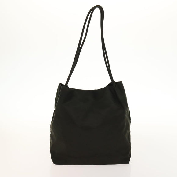 PRADA Hand Bag Nylon 2Set Green Khaki Auth 140484