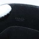 PRADA Tablet Case Leather Blue Auth 140487-10