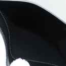 PRADA Tablet Case Leather Blue Auth 140487-11