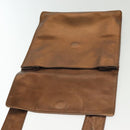 CHANEL Shoulder Bag Leather Gold CC Auth 140488-15